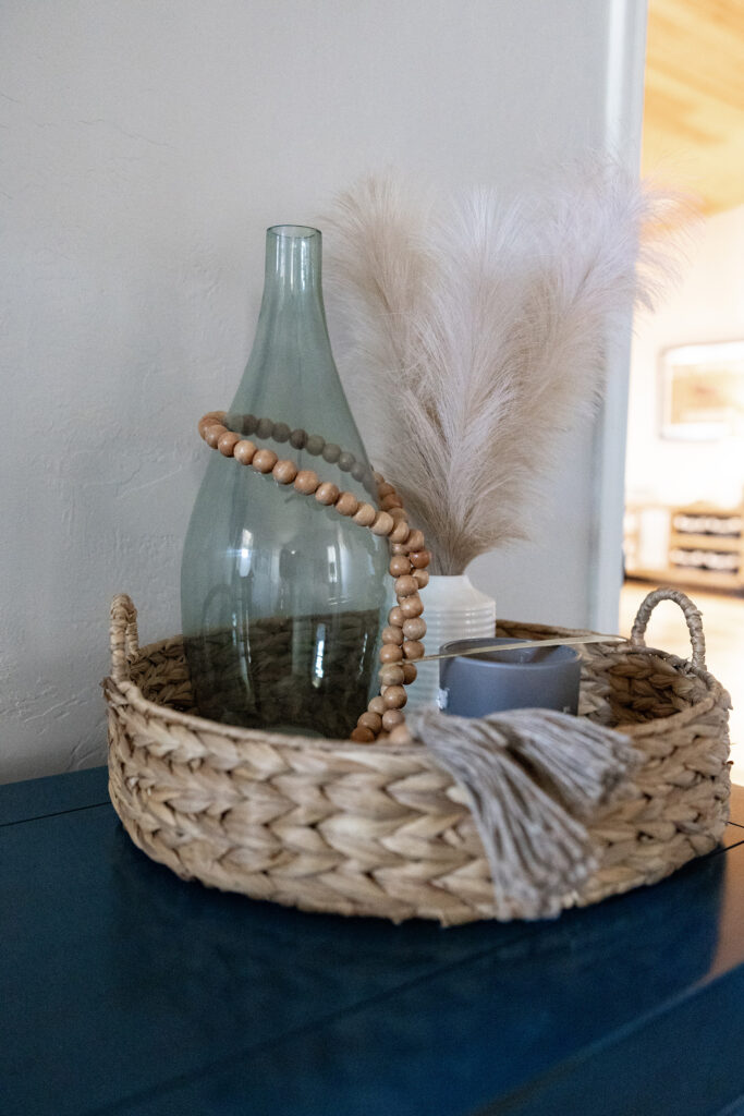 Pinetop Cabin Rental Basket Decoration